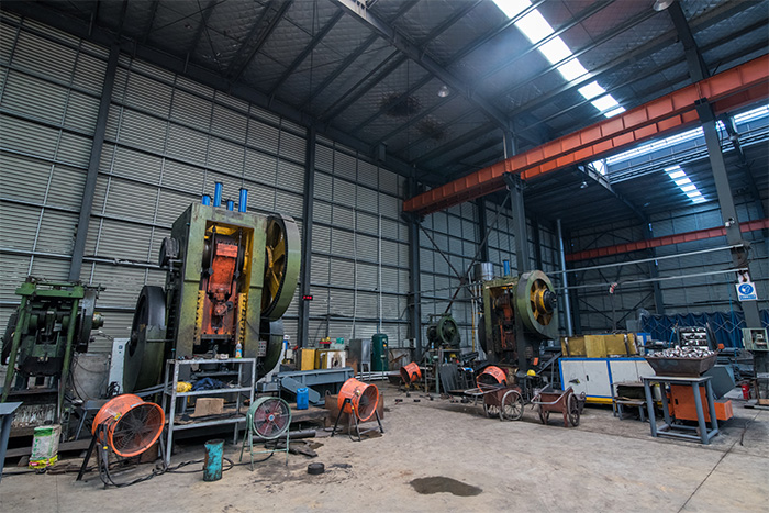 六盘水网架配件-锥头加工车间